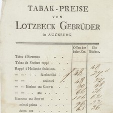 Tabakpreise preisliste lotzbec gebraucht kaufen  Berlin