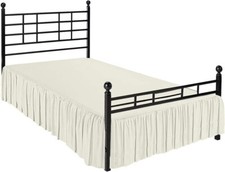 Ruffled bed skirt for sale  Robbinsville