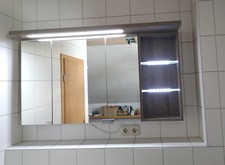 Spiegelschrank bad beleuchtung gebraucht kaufen  Coswig