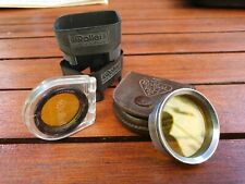 Rolleiflex accessoires filtre d'occasion  Villepreux