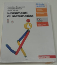 Lineamenti matematica zanichel usato  Lumezzane