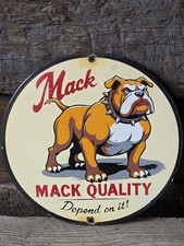 1950'S VINTAGE MACK DIESEL TRUCKS PORCELANA PESADA PLACA DE CONCESSIONÁRIA DE METAL .. 12" comprar usado 1950'S VINTAGE MACK DIESEL TRUCKS PORCELANA PESADA PLACA DE CONCESSIONÁRIA DE METAL .. 12" comprar usado  Enviando para Brazil