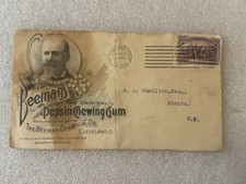 Capa publicitária de goma de mascar Beeman’s Pepsin antiga rara 1894 Cleveland OH, usado comprar usado  Enviando para Brazil