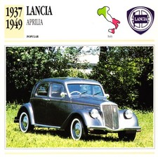 Lancia aprilia 1937 for sale  STOCKPORT