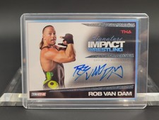2011 Tristar TNA Signature Impact autógrafos prata #S10 Rob Van Dam # 41/99 comprar usado  Enviando para Brazil