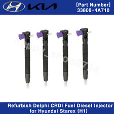 338004A710 Recondicionar Delphi CRDI 4 peças injetor diesel combustível para Hyundai Starex H1, usado comprar usado  Enviando para Brazil