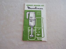 Ancien livret moulinex d'occasion  France