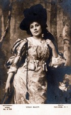 Cartão postal foto real Viola Allen rppc - atriz de palco americana - udb (pré 1908) comprar usado  Enviando para Brazil