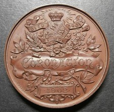 Medallion 1902 coronation for sale  WORTHING