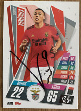 CARTÃO ASSINADO MATCH ATTAX - CARLOS VINICIUS - BENFICA comprar usado  Enviando para Brazil