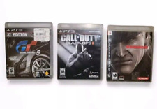 PS3 Metal Gear Solid 4 + Grand Turismo 5 XL + Call of Duty 2 Playstation Game X3 comprar usado  Enviando para Brazil