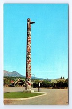 Cartolina canada totem usato  Spedire a Italy