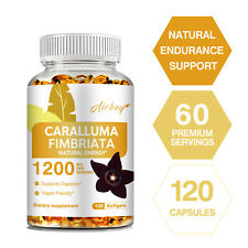 Caralluma Fimbriata Cápsulas 1200mg - Supressor de apetite para perda de peso, resistência comprar usado  Enviando para Brazil