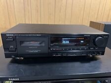 Reproductor de casete Denon DRM-740 3 cabezales doble cinta cabrestante, usado segunda mano  Embacar hacia Argentina