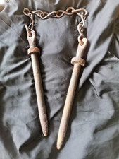 Antikes eisenjoch kette gebraucht kaufen  Berlin