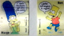 The simpson carte usato  Roma