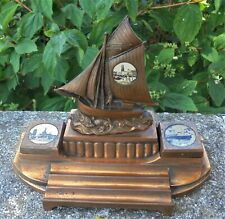 Ancien double encrier d'occasion  Saint-Amand-les-Eaux