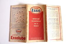 Esso dépliant répertoire d'occasion  Pougues-les-Eaux