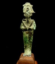 Usado, Estatuilla Del Dios Osiris - Baja Época 664/330BC - Egipcio Bronce God Osiris comprar usado  Enviando para Brazil