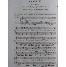 Rocas Léonie Romance Canto Guitarra Ca1830 comprar usado  Enviando para Brazil