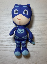 Boneco de brinquedo de pelúcia azul PJ Masks Catboy 8" por Just Play sem etiquetas, usado comprar usado  Enviando para Brazil