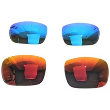 Óculos de sol polarizado Vonzipper Elmore lentes de reposição azul gelo e vermelho fogo (2) comprar usado  Enviando para Brazil