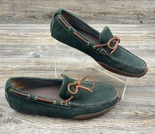 Mocassim Cole Haan Grant verde canoa barco acampamento Moc slip-on direção 10,5M, usado comprar usado  Enviando para Brazil