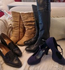 Konvolut damenschuhe stiefel gebraucht kaufen  Mölln