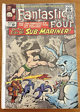 Fantastic Four #33 dezembro 1964 - Sub-Mariner. Stan Lee / Jack Kirby / Pedra chique comprar usado  Enviando para Brazil