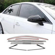 Para 2015-2020 Audi A3 S3 Sedan preto aço janela vedação moldura tampa acabamento tira comprar usado  Enviando para Brazil