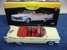 1/18 1960 Plymouth Fury Open conversível coleção platina fundido 500010 comprar usado  Enviando para Brazil