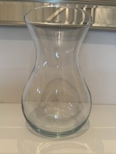 Glass vase clear for sale  SWADLINCOTE