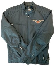 Jaqueta Harley Davidson Masculina Isolada Tamanho Pequeno Acolchoada Ombros, Cotovelos, Costas comprar usado  Enviando para Brazil