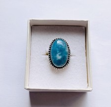 Stunning chrysocolla oval for sale  PRESTON