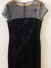 Vtg black velvet for sale  Stockton