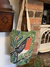 Christmas robin tote for sale  WORKSOP