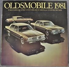 1981 oldsmobile brochure for sale  Olympia