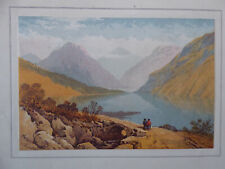 Vintage wastwater print for sale  CANTERBURY