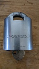 Ingersoll cs712 padlock for sale  SALISBURY