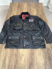 Mens black barbour for sale  BEDFORD