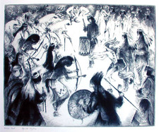 Sale taos etching for sale  Santa Fe