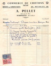 Invoice 1954 trade d'occasion  Expédié en Belgium
