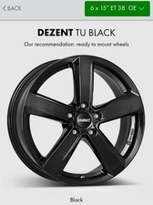 Cerchi auto dezent usato  Partinico