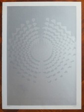 Enrico castellani serigrafia usato  Perugia
