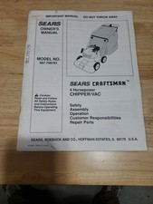 Sears craftsman h.p for sale  Fredonia