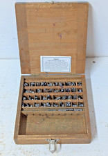 Ideal numberall steel for sale  Bergen