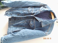 Jeansjacke gefüttert herren gebraucht kaufen  Bad Münder