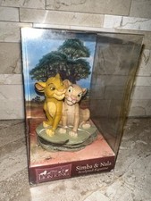 Boneco esculpido Disney's The Lion King Simba e Nala CAIXA DANIFICADA, usado comprar usado  Enviando para Brazil