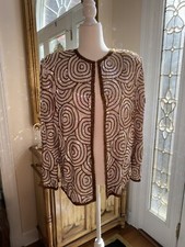 Vintage silk sequined for sale  Gastonia