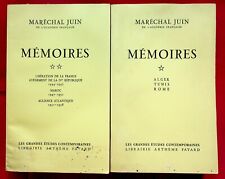 Mémoires tomes maréchal d'occasion  Montreuil